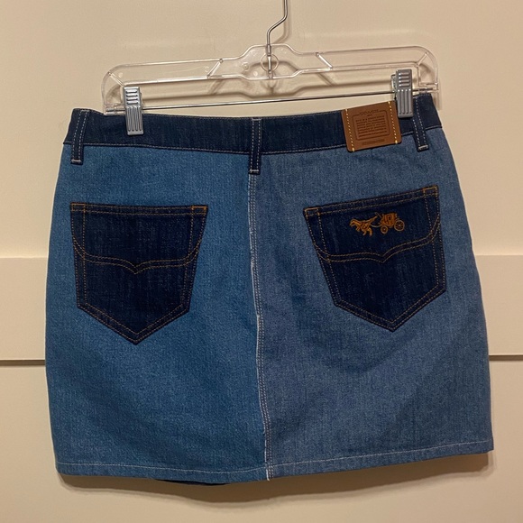 Coach Patchwork Skirt - Picture 5 of 7